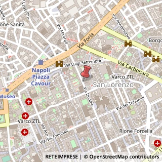 Mappa Via Duomo, 79, 80138 Napoli, Napoli (Campania)