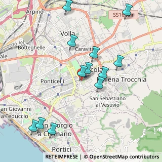 Mappa Via Modigliani, 80040 Cercola NA, Italia (2.31167)