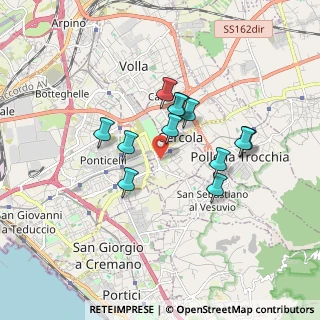 Mappa Via Modigliani, 80040 Cercola NA, Italia (1.495)