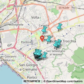Mappa Via Modigliani, 80040 Cercola NA, Italia (1.831)