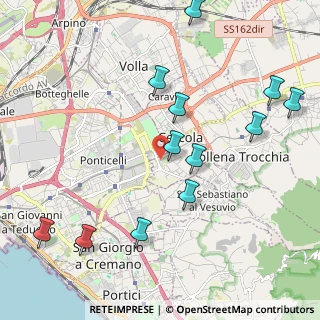 Mappa Via Modigliani, 80040 Cercola NA, Italia (2.535)