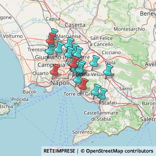 Mappa Via Modigliani, 80040 Cercola NA, Italia (9.9085)