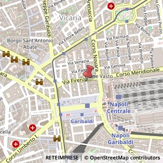 Mappa Via Bologna,  18, 80142 Napoli, Napoli (Campania)