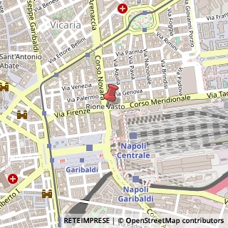 Mappa Corso Novara, 12, 80143 Napoli, Napoli (Campania)