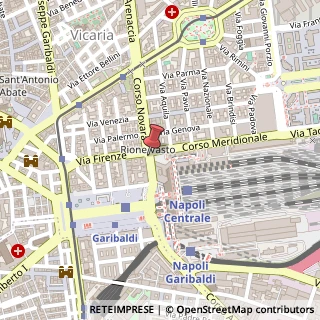 Mappa Corso Novara, 10, 80143 Napoli, Napoli (Campania)