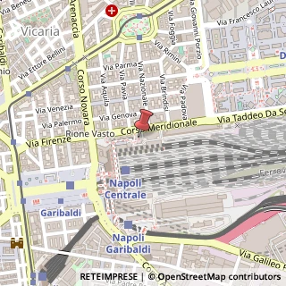 Mappa Corso Meridionale, 60-62, 80143 Napoli, Napoli (Campania)