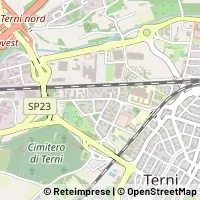 Kaart Terni