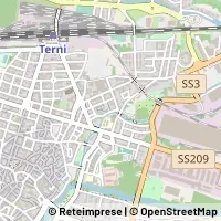 Mapa Terni