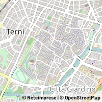 Mapa Terni