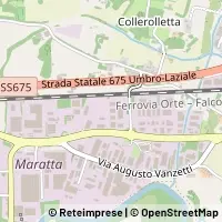 Map Terni