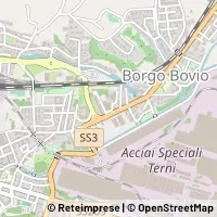 Kaart Terni