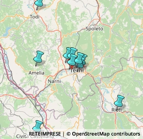 Mappa Strada di Maratta Bassa, 05100 Terni TR, Italia (24.29375)