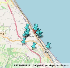 Mappa S.S.16 Km.433+170, 64029 Silvi TE, Italia (1.04)