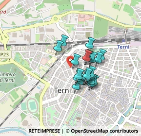 Mappa Viale Guglielmo Oberdan, 05100 Terni TR, Italia (0.3095)