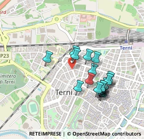 Mappa Viale Guglielmo Oberdan, 05100 Terni TR, Italia (0.4385)