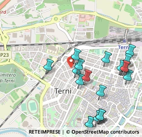 Mappa Viale Guglielmo Oberdan, 05100 Terni TR, Italia (0.6205)