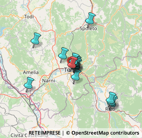 Mappa Viale Guglielmo Oberdan, 05100 Terni TR, Italia (10.155)