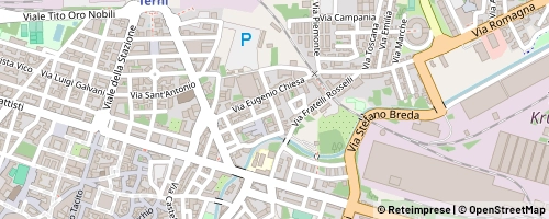 Mappa Terni