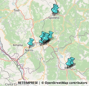 Mappa Via V. Mauri, 05100 Terni TR, Italia (11.90222)
