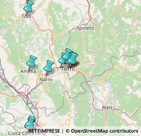 Mappa Via V. Mauri, 05100 Terni TR, Italia (19.48462)