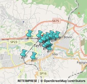 Mappa Via P. Gori, 05100 Terni TR, Italia (0.935)
