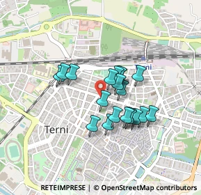 Mappa Via P. Gori, 05100 Terni TR, Italia (0.3295)