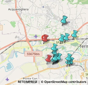 Mappa Via Luigi Casale, 05100 Terni TR, Italia (2.11833)