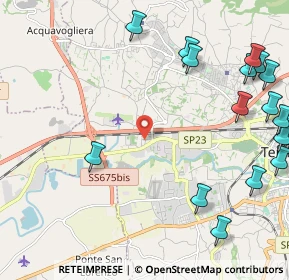 Mappa Via Luigi Casale, 05100 Terni TR, Italia (3.2925)