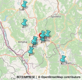 Mappa Via Luigi Casale, 05100 Terni TR, Italia (21.57615)