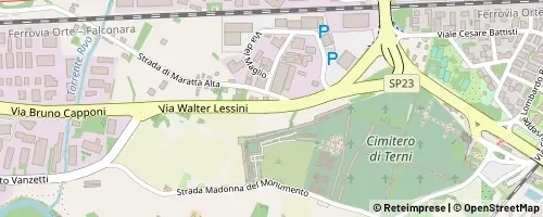 Mappa Terni