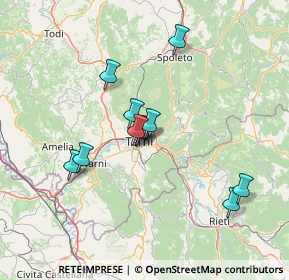 Mappa Via Andrea Costa, 05100 Terni TR, Italia (12.21182)