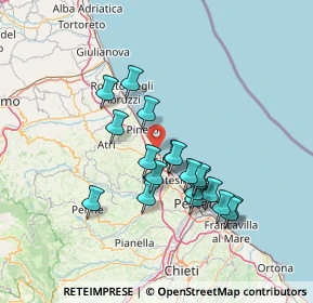 Mappa Via San Francesco, 64028 Silvi TE, Italia (12.89)