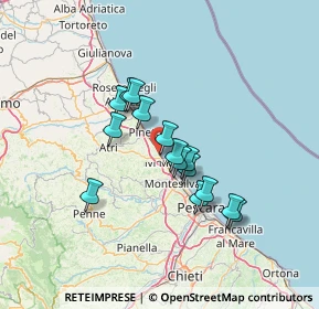 Mappa Via San Francesco, 64028 Silvi TE, Italia (11.02933)