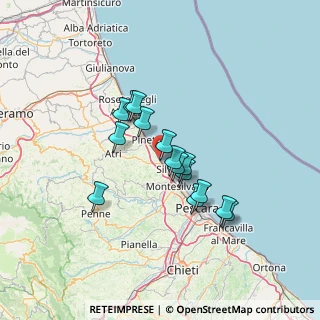 Mappa Via Taranto, 64028 Silvi TE, Italia (11.02267)