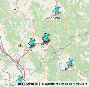 Mappa Via Luigi Galvani, 05100 Terni TR, Italia (24.06583)