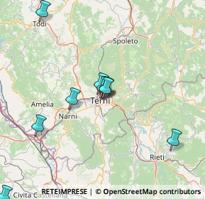 Mappa Via Luigi Galvani, 05100 Terni TR, Italia (23.11333)
