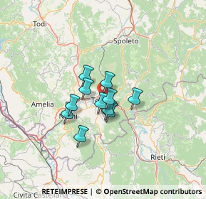 Mappa Via Luigi Galvani, 05100 Terni TR, Italia (8.4)