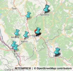 Mappa Via Luigi Galvani, 05100 Terni TR, Italia (15.77111)