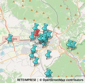 Mappa Via Luigi Galvani, 05100 Terni TR, Italia (3.0185)