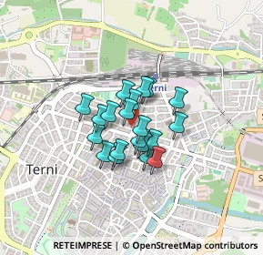 Mappa Via Luigi Galvani, 05100 Terni TR, Italia (0.267)