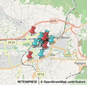 Mappa Via Luigi Galvani, 05100 Terni TR, Italia (0.61056)