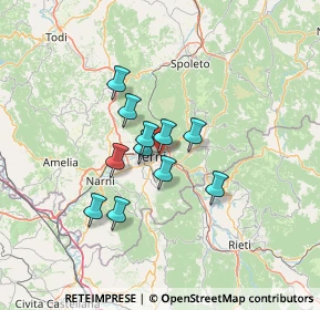 Mappa Via S. Breda, 05100 Terni TR, Italia (10.06364)