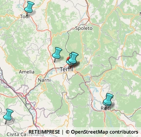 Mappa Via S. Breda, 05100 Terni TR, Italia (25.20636)