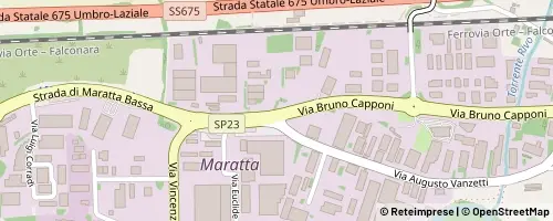 Mappa Terni