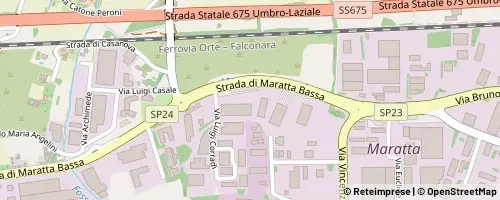 Mappa Terni