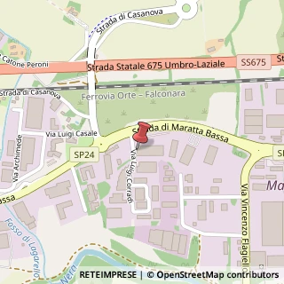 Mappa Via Luigi Corradi, 3, 05100 Terni, Terni (Umbria)