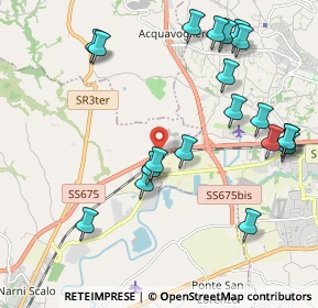 Mappa SS 675, 05035 Terni TR (2.473)