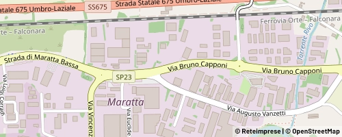 Mappa Terni