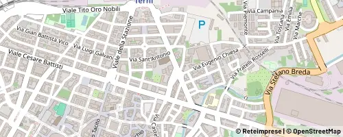 Mappa Terni