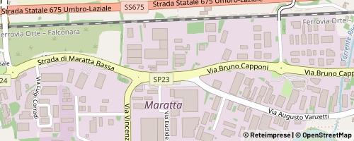 Mappa Terni